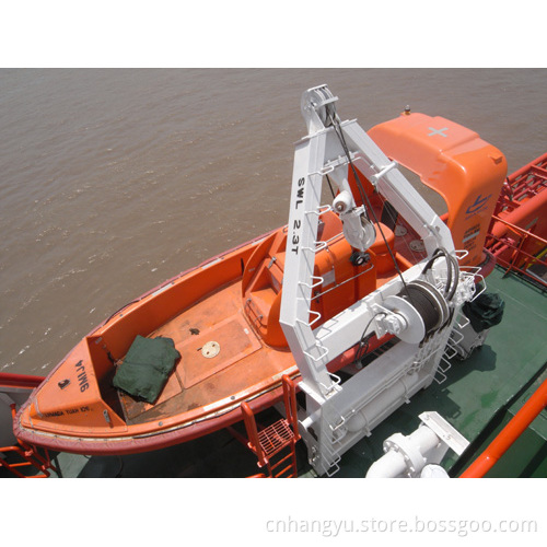 CCS, BV,EC,ABS Approved A Type Davit Rescue Boat
